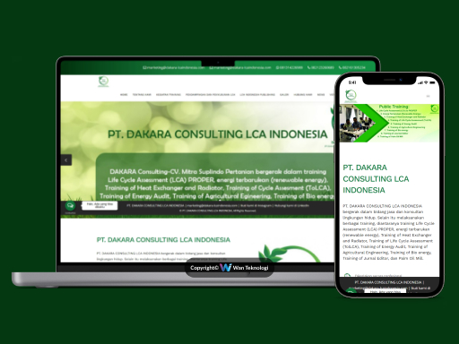 Website PT. Dakara Consulting LCA