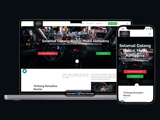 Website Almadina Rent Car