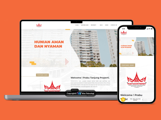 Website Prabu Tanjung Property