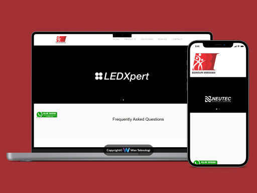 Website PT Bangun Bersama Internasional