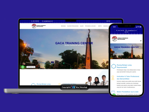 Website Gaca Training Center