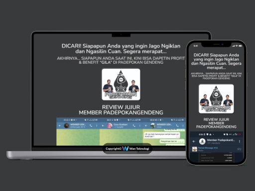 Website Padepokan Gendeng