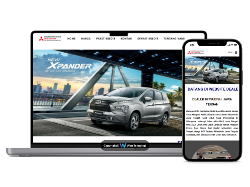 Website Mitsubishi Jawa Tengah